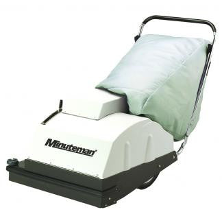 Minuteman 747 Wide Area Vacuum Series is available in battery or corded electric power.