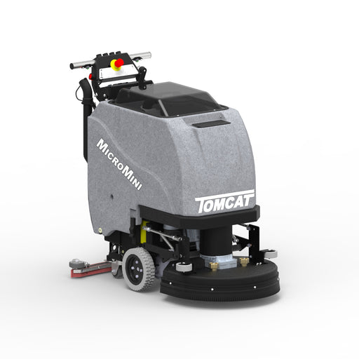 Tomcat's MICROMINI Floor Scrubber Dryeris known for its simple design and durable construction, offering unmatched value for the customer. The MICROMINI Floor Scrubber Dryer comes either as a Pad Assist or Traction version.