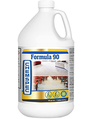 Heavy-duty, highly concentrated, triple-strength carpet cleaning detergent for use with truckmounts or portable extractors.
