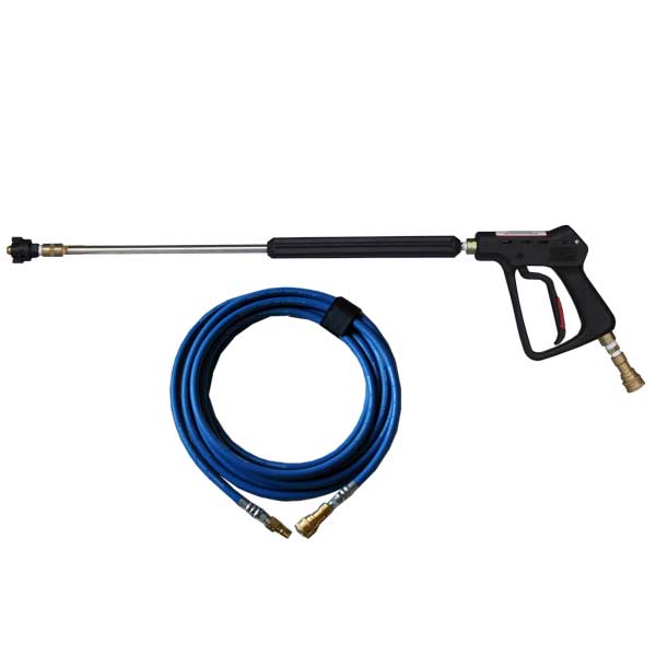 37” commercial tough misting gun for extended reach to high and low areas with ease