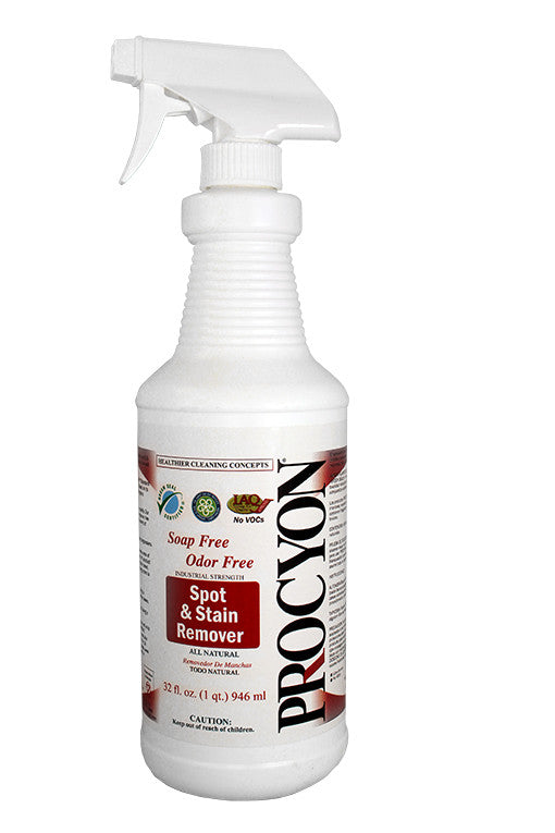 Formulated with a soft water conditioner that leaves carpet & upholstery softer and brighter, without breaking down natural fibers. Removes grease, oil, dirt... just spray on and blot.