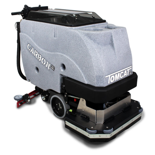 The newly released Tomcat Carbon is replacing the MiniMag in the mid-sized scrubber line. The Carbon is the perfect machine to clean 20,000 - 60,000 square feet. 