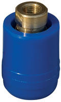 Safe Connect - Blue Plastic-Covered, ¼" Female Quick Connect