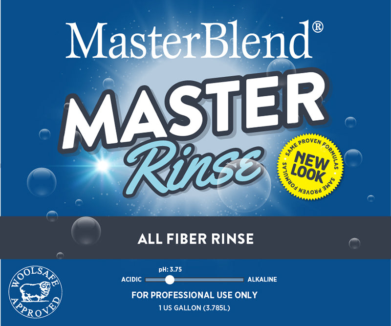 MasterRinse All Fiber Rinse  is an effective, mild acid solution for use in a broad range of applications.