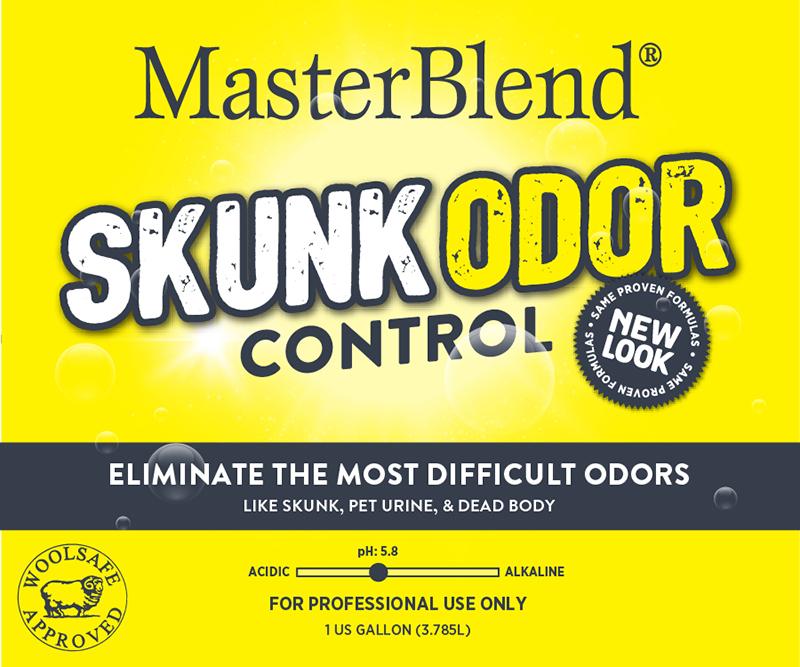 Skunk Odor Control Severe Odor Counteractant is formulated to eliminate the most difficult odors such as skunk, severe urine, and dead animal. 