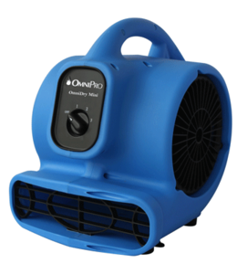 The OmniDry Mini is the most economical, powerful, energy-efficient and ETL Certified mini air mover.