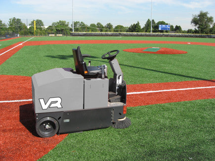 The VR is great on AstroTurf because it is one of the few things to easily and quickly clean it.
